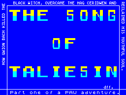 The Song of Taliesin — sstitle (WOR)