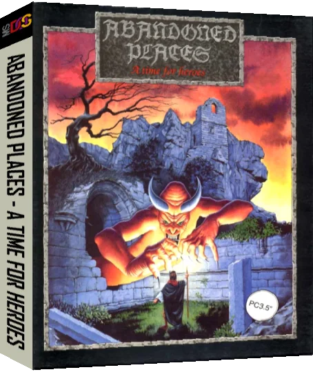 Abandoned Places - A Time For Heroes — box-3D (EU)