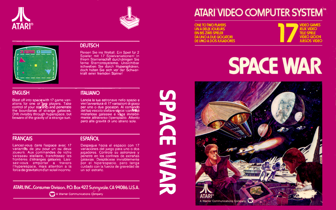 Space War — box-texture (EU)