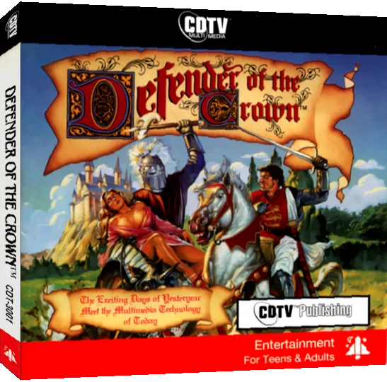 Defender of the Crown — box-3D (US)