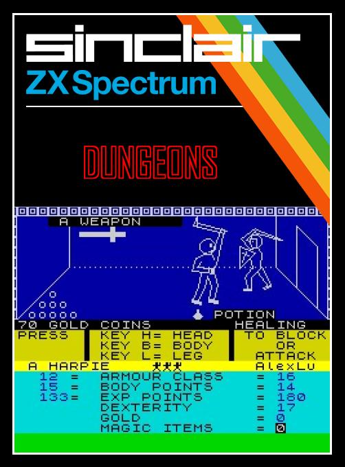 Dungeons box art