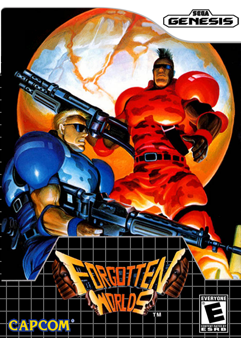 Forgotten Worlds box art