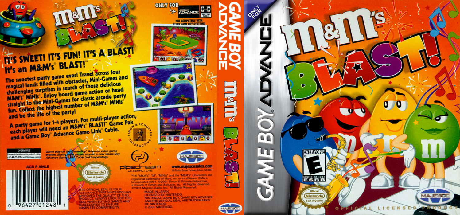 M&M's - Blast! — box-texture (US)