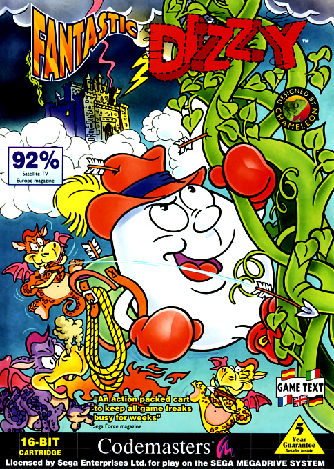 Fantastic Dizzy — box-2D (EU)