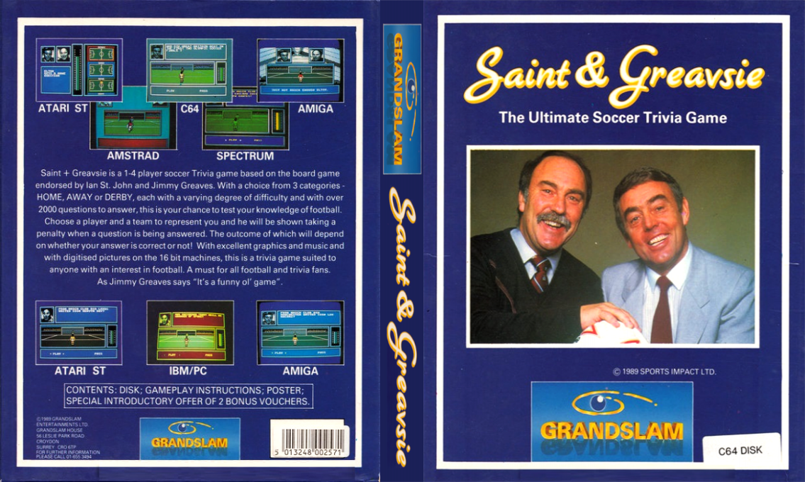 Saint And Greavsie — box-texture (EU)