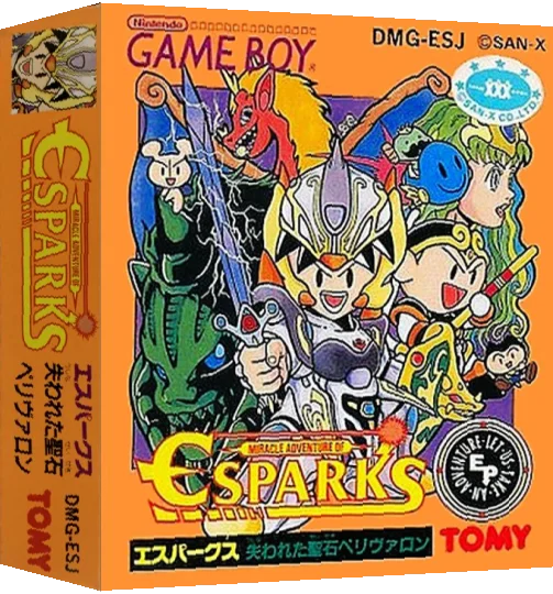 Miracle Adventure of Esparks - Ushinawareta Seiseki Perivron — box-3D (JP)