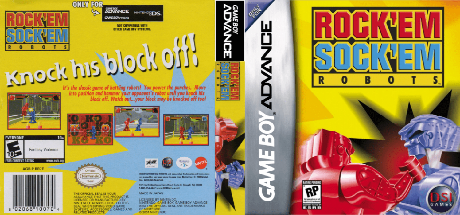 Rock'em Sock'em Robots — box-texture (US)
