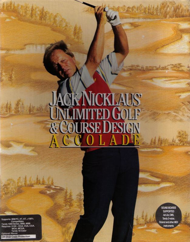 Jack Nicklaus' Unlimited Golf And Course Design — box-2D (EU)
