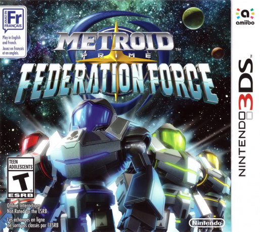 Metroid Prime - Federation Force box art