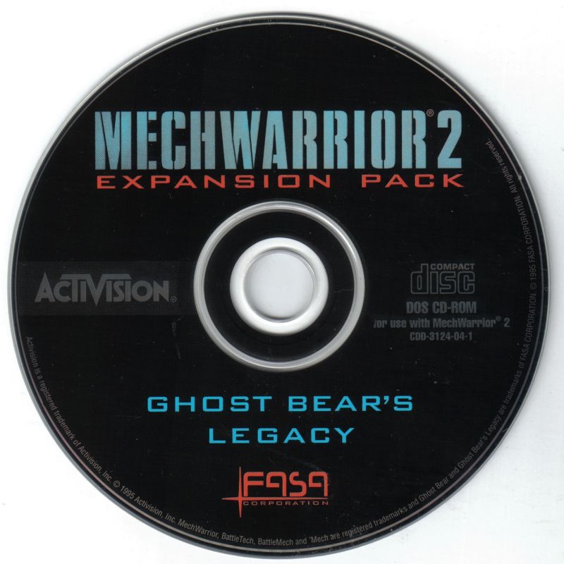 MechWarrior 2: Ghost Bear's Legacy — support-2D (US)