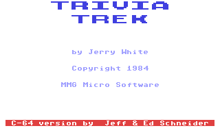 Trivia Trek — sstitle (WOR)