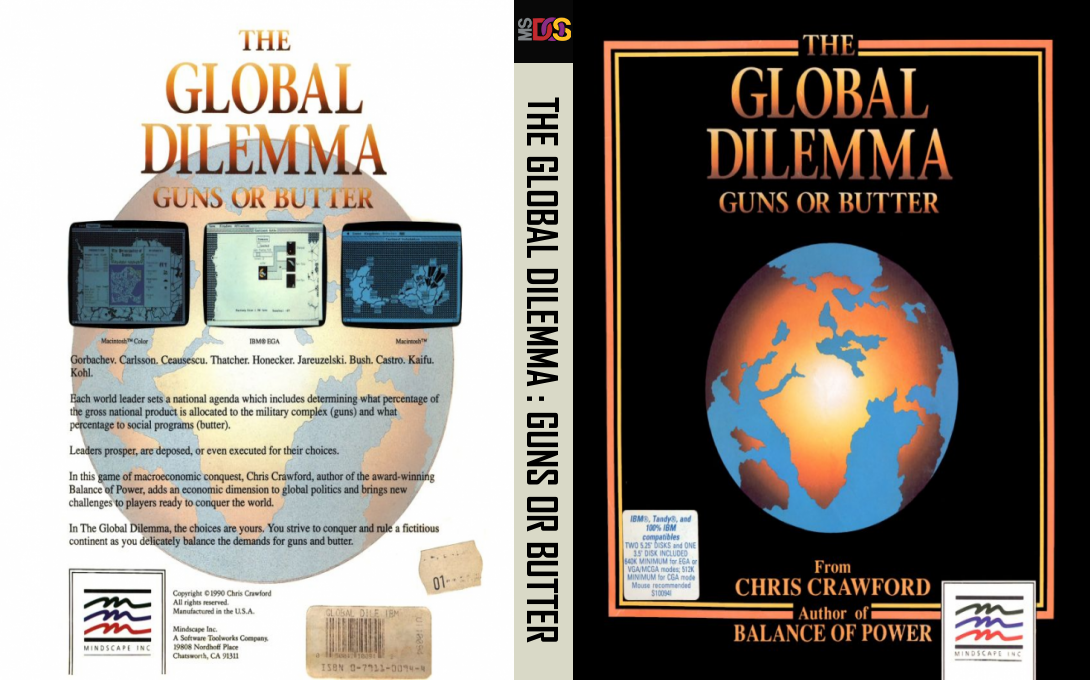 Global Dilemma - Guns Or Butter, The — box-texture (US)