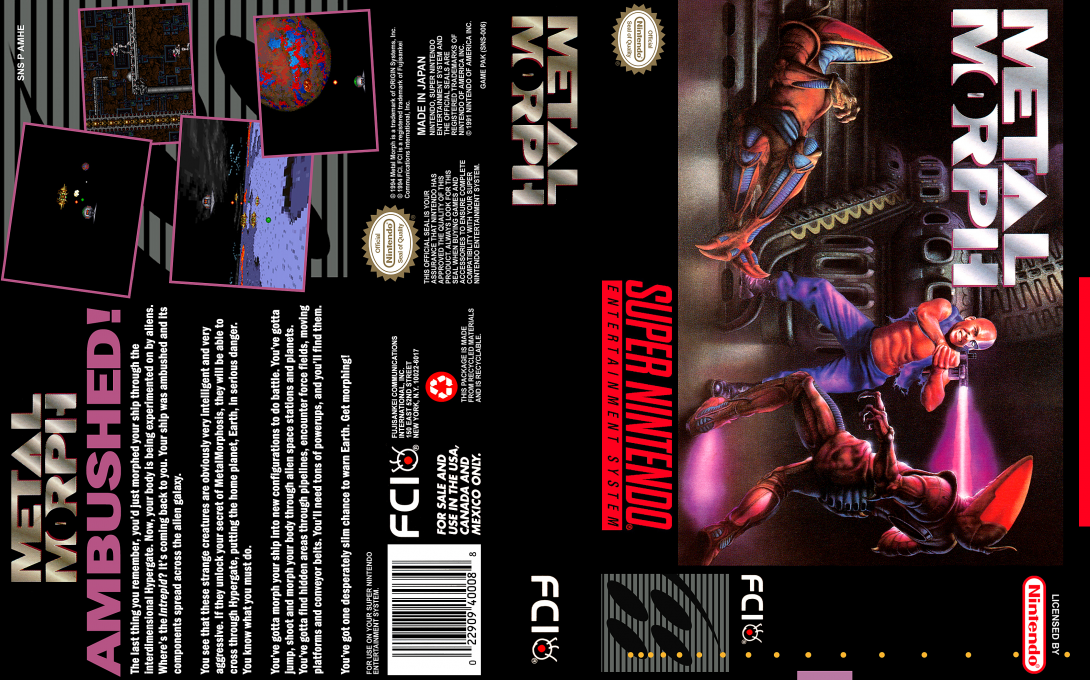 Metal Morph — box-texture (US)
