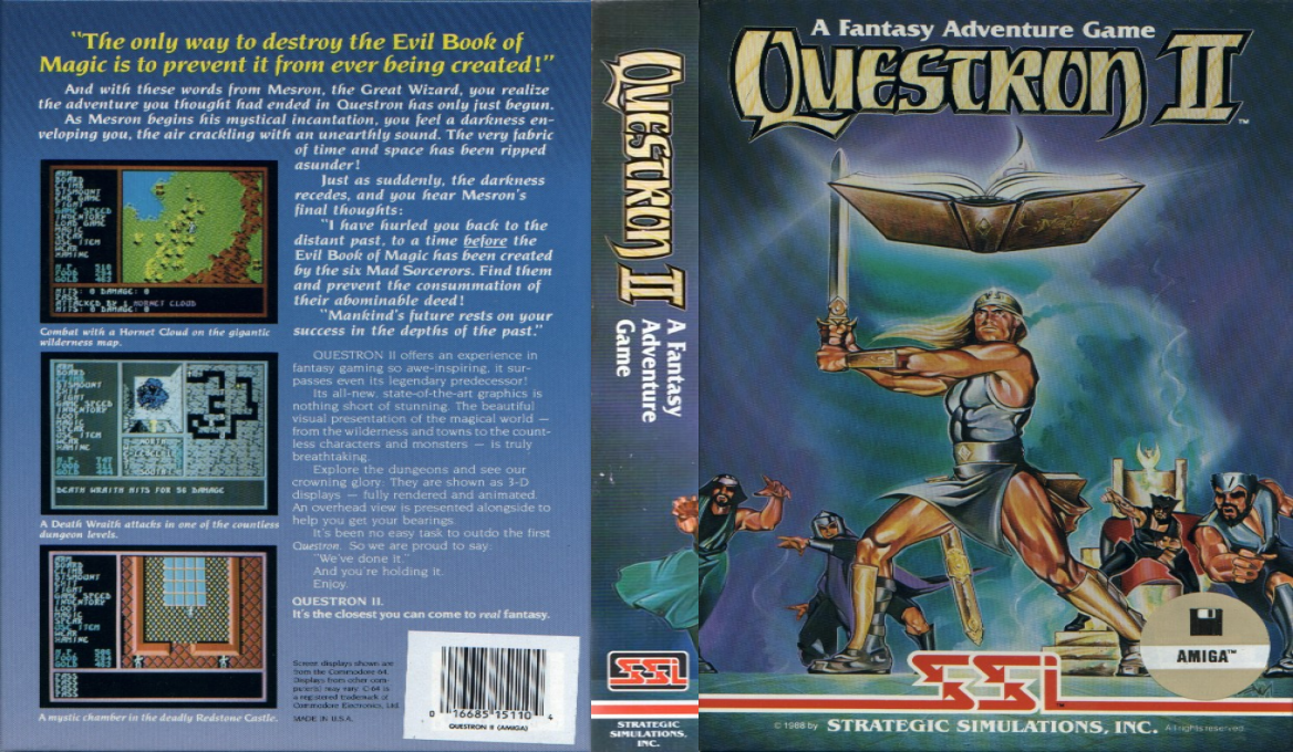 Questron II — box-texture (US)
