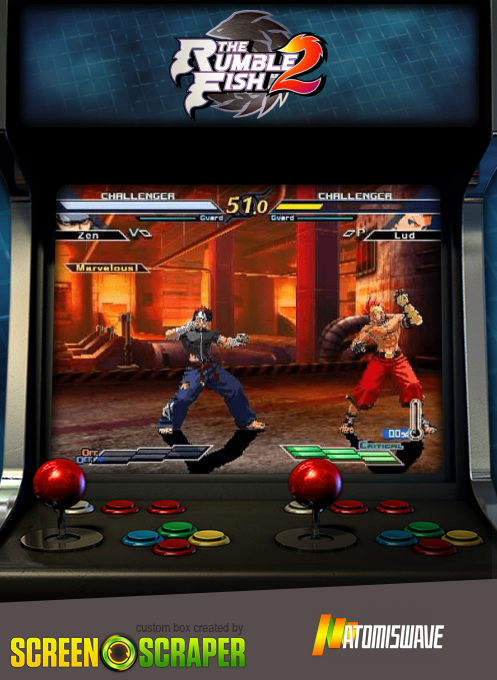 The Rumble Fish 2 — box-2D (SS)