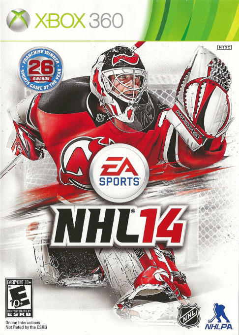 NHL 14 box art
