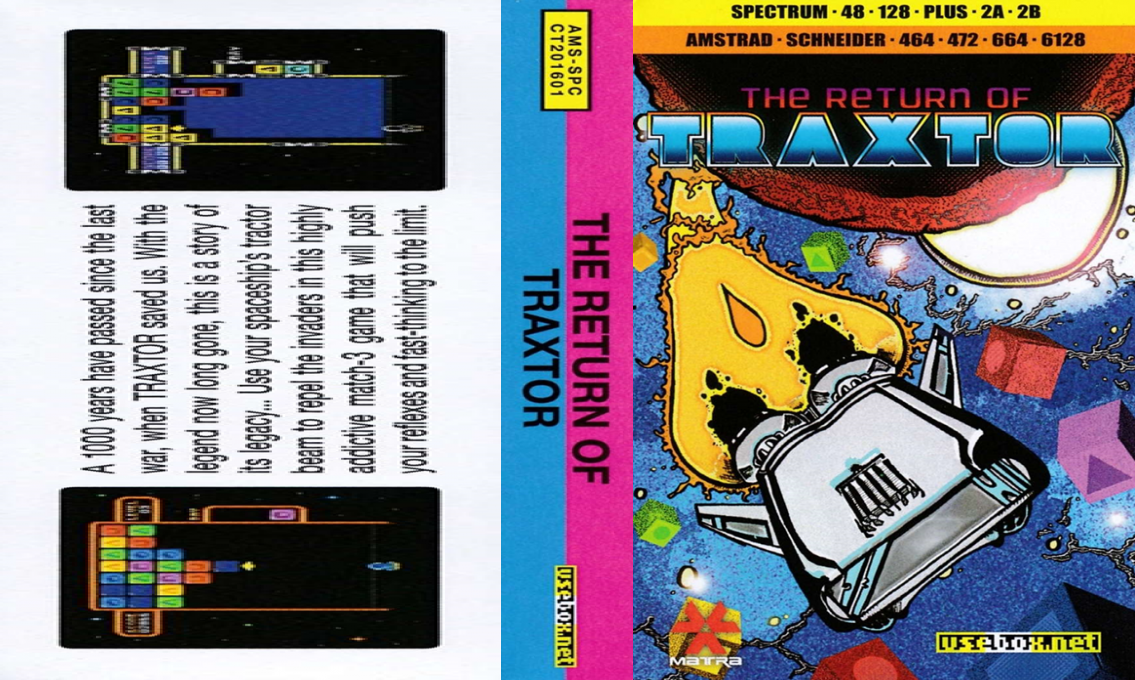 Return Of Traxtor, The — box-texture (EU)