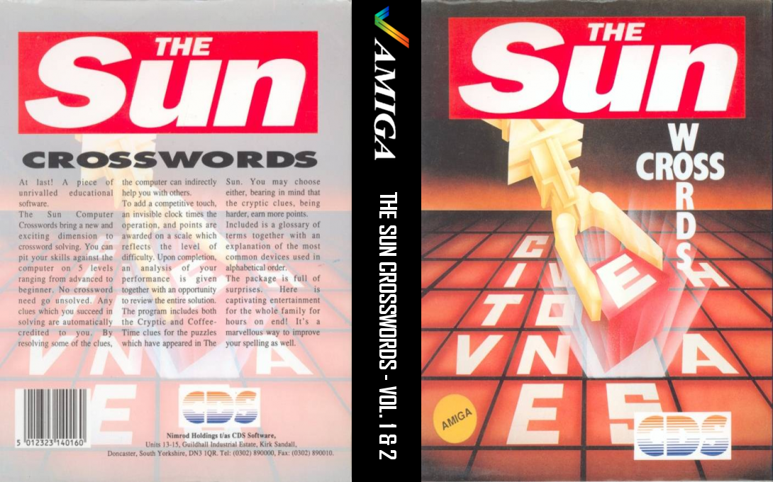 Sun Crosswords, The - Volume 1 & 2 — box-texture (WOR)
