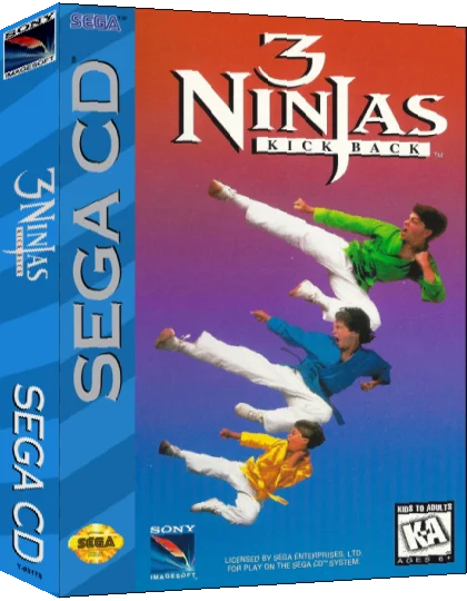 3 Ninjas Kick Back — box-3D (US)