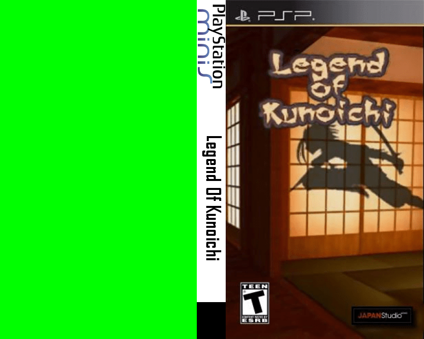 Legend Of Kunoichi — box-texture (US)