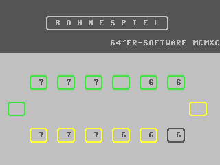 Bohnespiel — ss (DE)