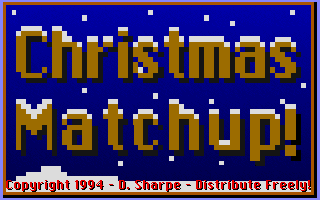 Christmas Matchup box art