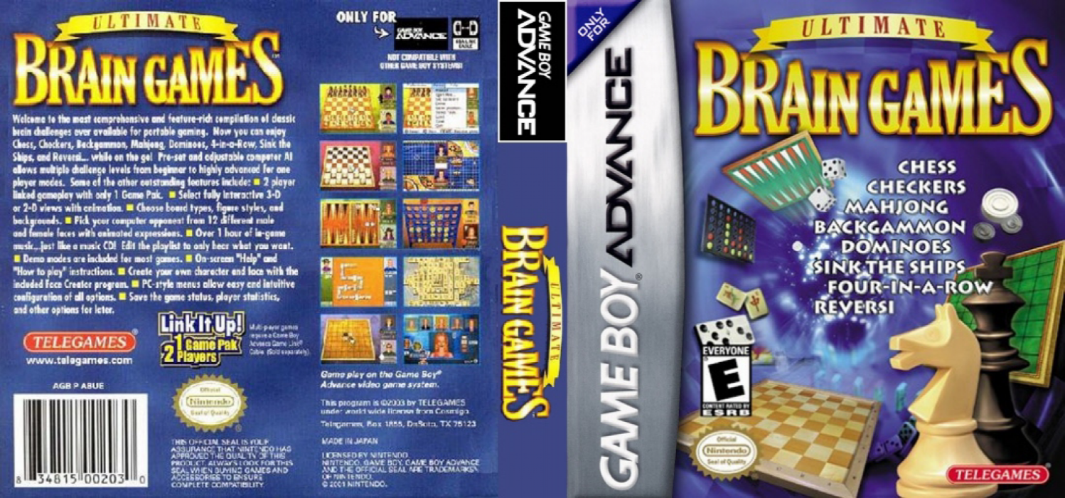 Ultimate Brain Games — box-texture (US)