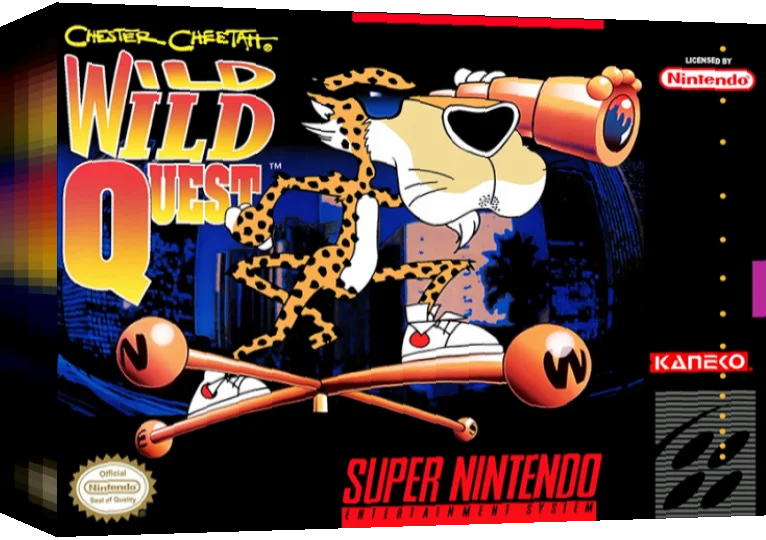 Chester Cheetah - Wild Wild Quest — box-3D (US)