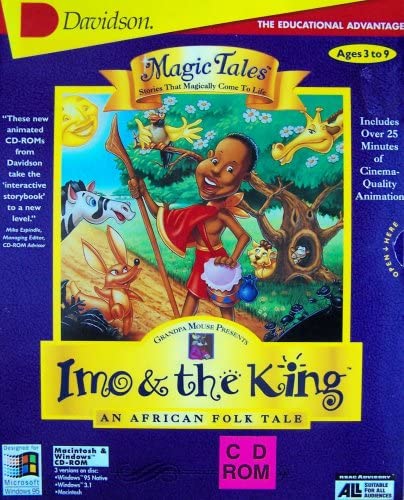 Magic Tales: Imo & the King box art