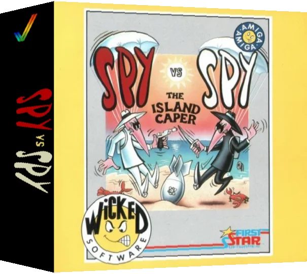 Spy vs Spy II - The Island Caper — box-3D (EU)