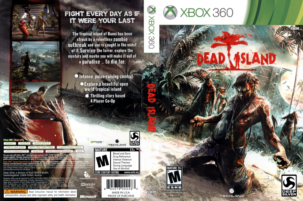 Dead Island — box-texture (US)