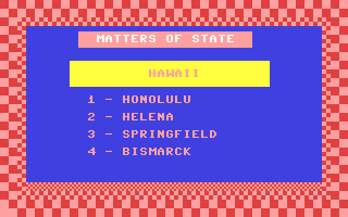 Matters of State — ss (WOR)