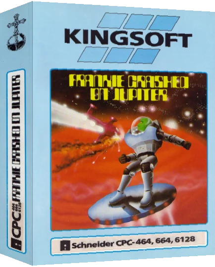 Frankie Crashed On Jupiter — box-3D (EU)