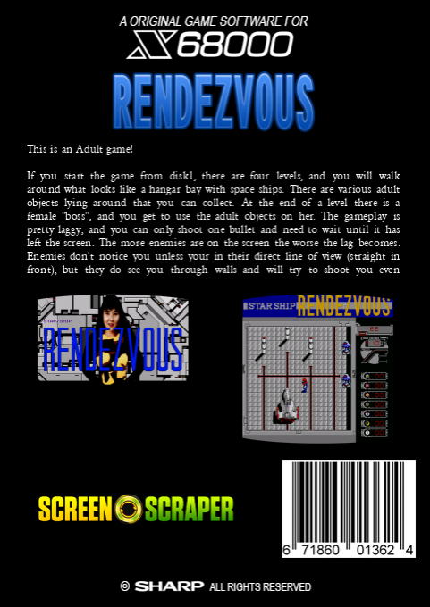 Starship Rendezvous — box-2D-back (SS)