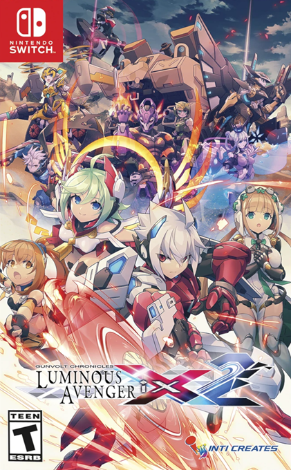 Gunvolt Chronicles - Luminous Avenger iX 2 — box-2D (US)