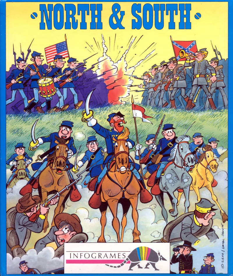 North And South (Infogrames) box art
