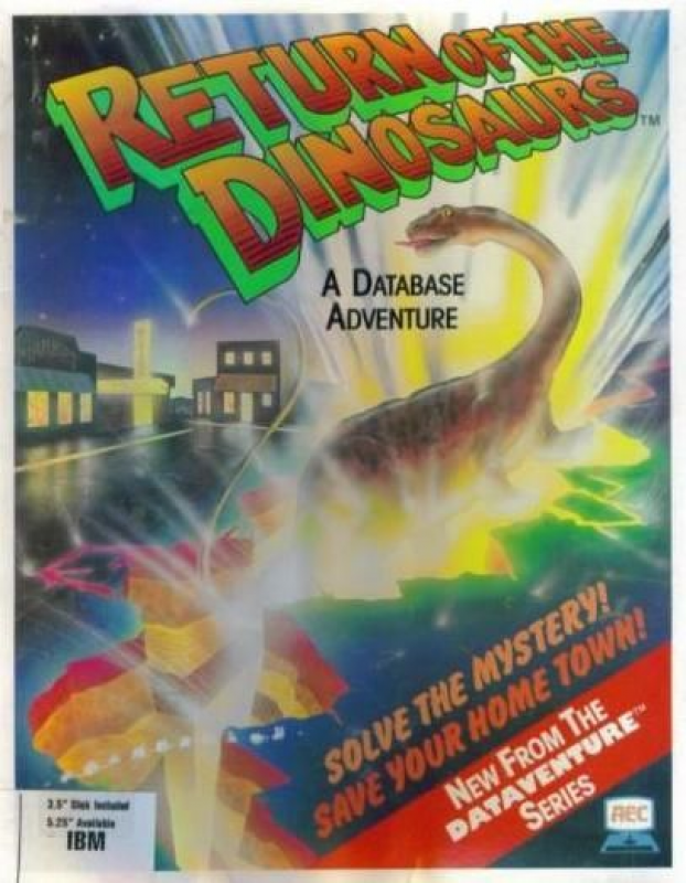 Return Of The Dinosaurs box art