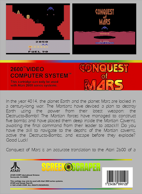 Conquest Of Mars — box-2D-back (SS)