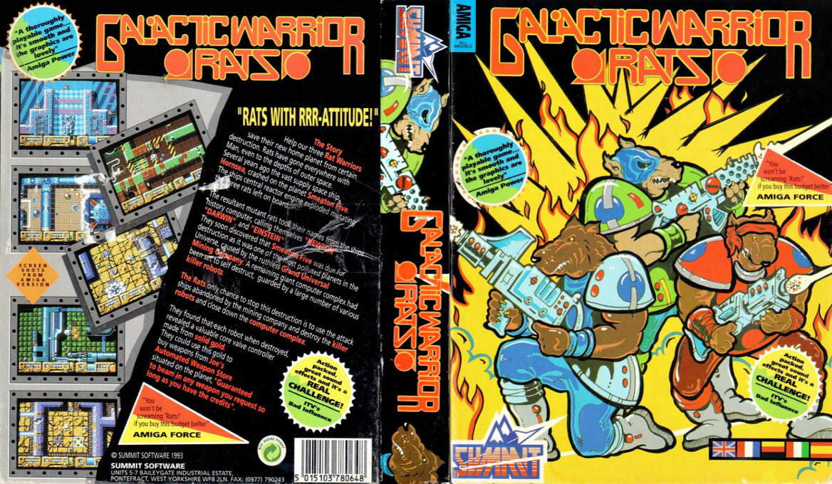 Galactic Warrior Rats — box-texture (EU)