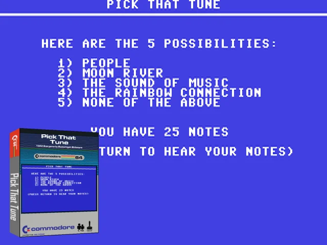 Pick That Tune — mixrbv2 (CUS)