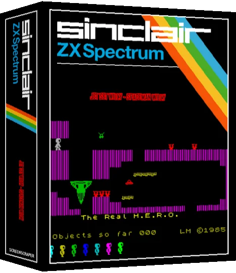 Jet Set Willy - Spaceman Willy — box-3D (SS)