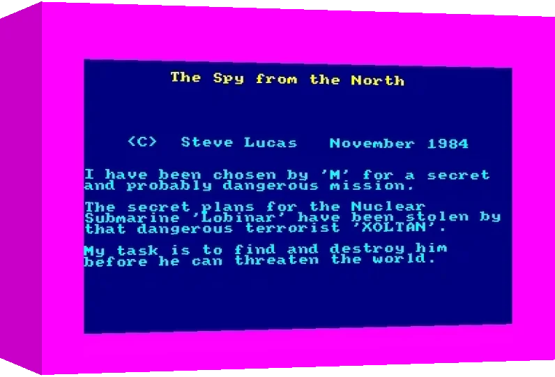 Spy From The North, The — box-3D (WOR)