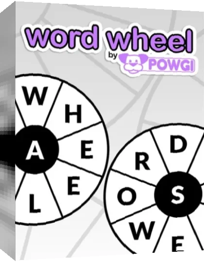 Word Wheel by POWGI — box-3D (WOR)