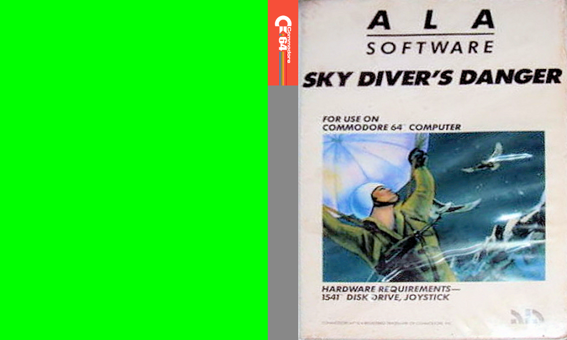 Sky Diver's Danger — box-texture (US)