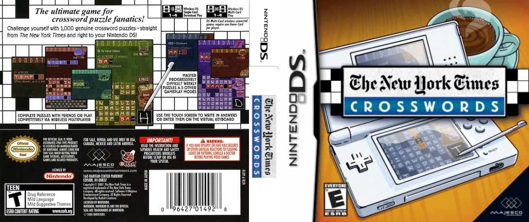 New York Times Crosswords, The - Multiplayer — box-texture (US)