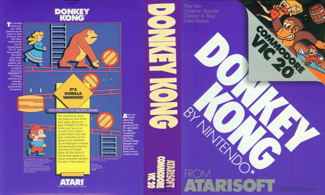 Donkey Kong — box-texture (US)
