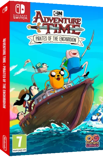 Adventure Time - Pirates of the Enchiridion — box-3D (EU)