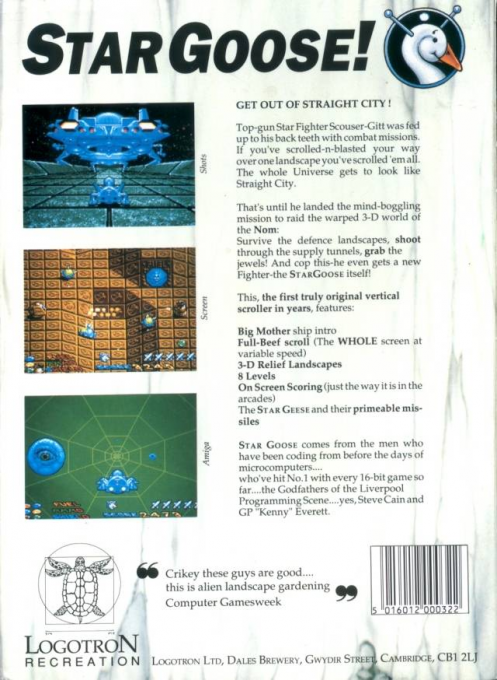 StarGoose! — box-2D-back (EU)