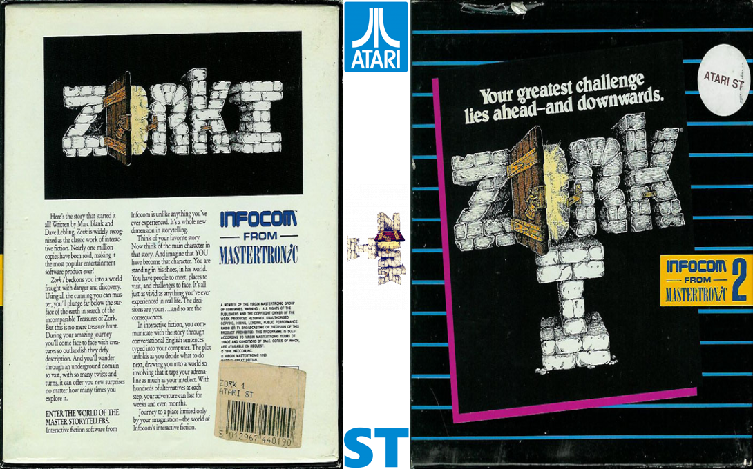 Zork 1 - The Great Underground Empire — box-texture (EU)
