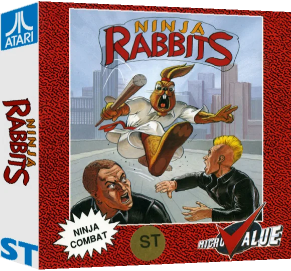 Ninja Rabbits — box-3D (EU)
